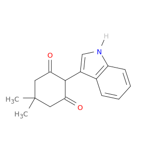 1,3-Cyclohexanedione, 2-(1H-indol-3-yl)-5,5-dimethyl-