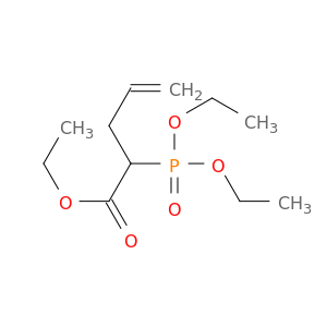 4-Pentenoic acid, 2-(diethoxyphosphinyl)-, ethyl ester