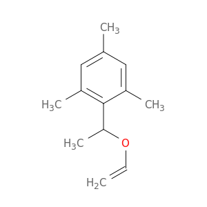 Benzene, 2-[1-(ethenyloxy)ethyl]-1,3,5-trimethyl-