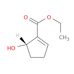 1-Cyclopentene-1-carboxylic acid, 5-hydroxy-, ethyl ester, (S)-