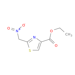 4-Thiazolecarboxylic acid, 2-(nitromethyl)-, ethyl ester