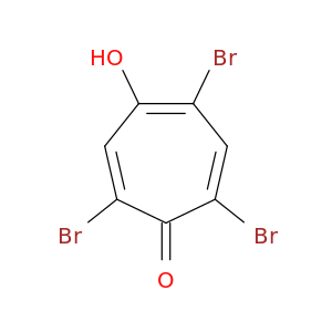 2,4,6-tribromo-5-hydroxy-cyclohepta-2,4,6-trien-1-one