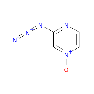 Pyrazine, azido-, 4-oxide