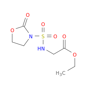 N-((2-OXO-3-OXAZOLIDINYL)SULFONYL)GLYCINE ETHYL ESTER