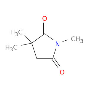 2,5-Pyrrolidinedione, 1,3,3-trimethyl-