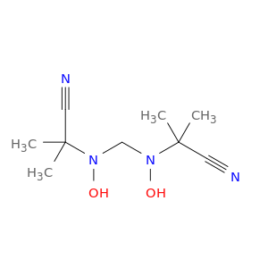 Propanenitrile, 2,2'-[methylenebis(hydroxyimino)]bis[2-methyl-