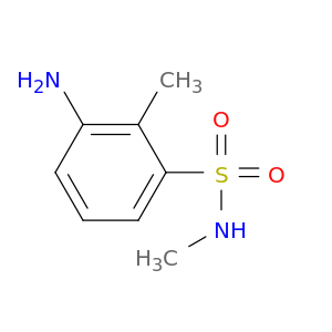 3-amino-N,2-dimethylbenzene-1-sulfonamide