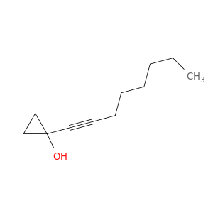 Cyclopropanol, 1-(1-octynyl)-