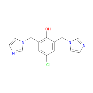 Phenol, 4-chloro-2,6-bis(1H-imidazol-1-ylmethyl)-