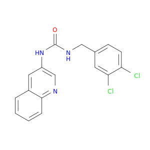 Urea, N-[(3,4-dichlorophenyl)methyl]-N'-3-quinolinyl-