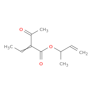 2-Butenoic acid, 2-acetyl-, 1-methyl-2-propen-1-yl ester