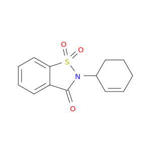 1,2-Benzisothiazol-3(2H)-one, 2-(2-cyclohexen-1-yl)-, 1,1-dioxide