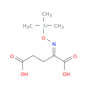 Pentanedioic acid, 2-[[(trimethylsilyl)oxy]imino]-, (E)-