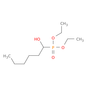 Phosphonic acid, (1-hydroxyhexyl)-, diethyl ester