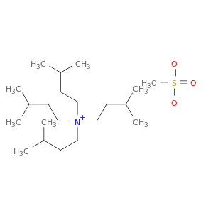 1-Butanaminium, 3-methyl-N,N,N-tris(3-methylbutyl)-, methanesulfonate