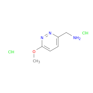(6-Methoxypyridazin-3-yl)methanamine dihydrochloride