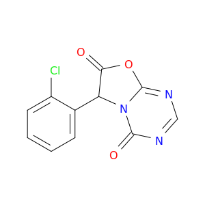 6-(2-chlorophenyl)-4h-[1,3]oxazolo[3,2-a][1,3,5]triazine-4,7(6h)-dione