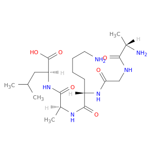 L-Leucine, L-alanylglycyl-L-lysyl-L-alanyl-