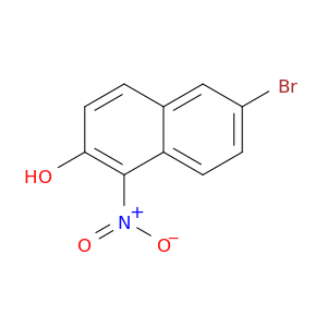 2-Naphthalenol, 6-bromo-1-nitro-