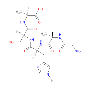 L-Alanine, glycyl-L-alanyl-L-histidyl-L-seryl-