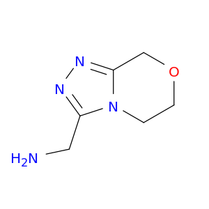 5H,6H,8H-[1,2,4]triazolo[3,4-c][1,4]oxazin-3-ylmethanamine