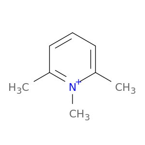 Pyridinium, 1,2,6-trimethyl-