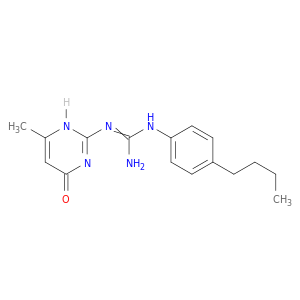 1-(4-butylphenyl)-2-(6-methyl-4-oxo-1,4-dihydropyrimidin-2-yl)guanidine