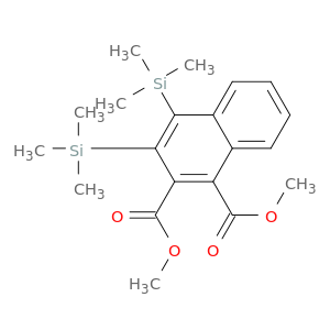 1,2-Naphthalenedicarboxylic acid, 3,4-bis(trimethylsilyl)-, dimethyl ester