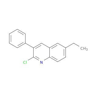 2-氯-6-乙基-3-苯基喹啉