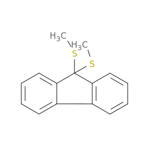 9H-Fluorene, 9,9-bis(methylthio)-