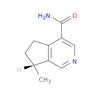 5H-Cyclopenta[c]pyridine-4-carboxamide, 6,7-dihydro-7-methyl-, (7R)-