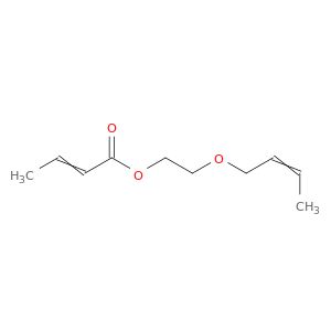 2-Butenoic acid, 2-(2-butenyloxy)ethyl ester