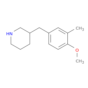 3-(4-METHOXY-3-METHYL-BENZYL)-PIPERIDINE