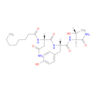 L-Threoninamide,N2-(1-oxooctyl)-L-asparaginyl-L-tyrosyl- (9CI)
