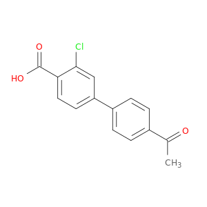 4'-Acetyl-3-chloro-[1,1'-biphenyl]-4-carboxylic acid