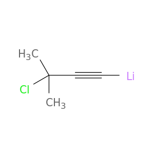 Lithium, (3-chloro-3-methyl-1-butynyl)-