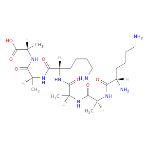 L-Alanine, L-lysyl-L-alanyl-L-alanyl-L-lysyl-L-alanyl-