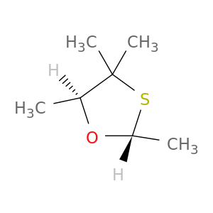 1,3-Oxathiolane, 2,4,4,5-tetramethyl-, trans-