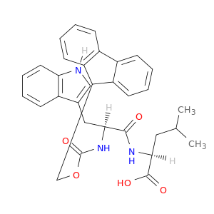 L-Leucine, N-[(9H-fluoren-9-ylmethoxy)carbonyl]-L-tryptophyl-