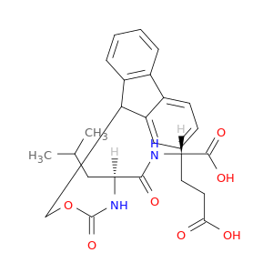 L-Glutamic acid, N-[(9H-fluoren-9-ylmethoxy)carbonyl]-L-leucyl-