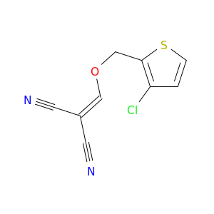 Propanedinitrile, [(3-chloro-2-thienyl)methoxymethylene]-