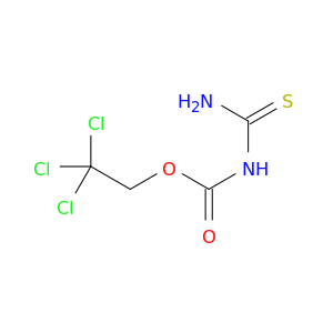 Carbamic acid, (aminothioxomethyl)-, 2,2,2-trichloroethyl ester