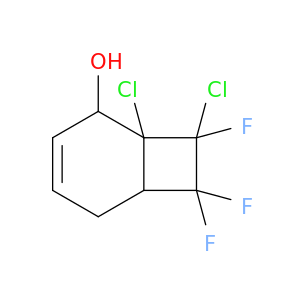Bicyclo[4.2.0]oct-3-en-2-ol,1,8-dichloro-7,7,8-trifluoro-, (1a,2b,6a,8a)- (9CI)