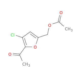 Ethanone, 1-[5-[(acetyloxy)methyl]-3-chloro-2-furanyl]-