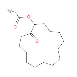 Cyclopentadecanone, 2-(acetyloxy)-
