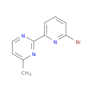 Pyrimidine, 2-(6-bromo-2-pyridinyl)-4-methyl-