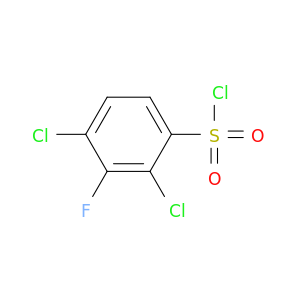 2,4-dichloro-3-fluorobenzene-1-sulfonyl chloride