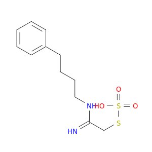 S-(2-IMINO-2-((4-PHENYLBUTYL)AMINO)ETHYL) HYDROGEN THIOSULFATE