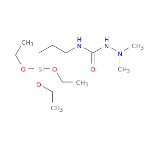 Hydrazinecarboxamide, 2,2-dimethyl-N-[3-(triethoxysilyl)propyl]-