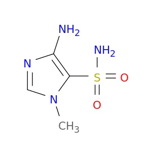 1H-Imidazole-5-sulfonamide,4-amino-1-methyl-